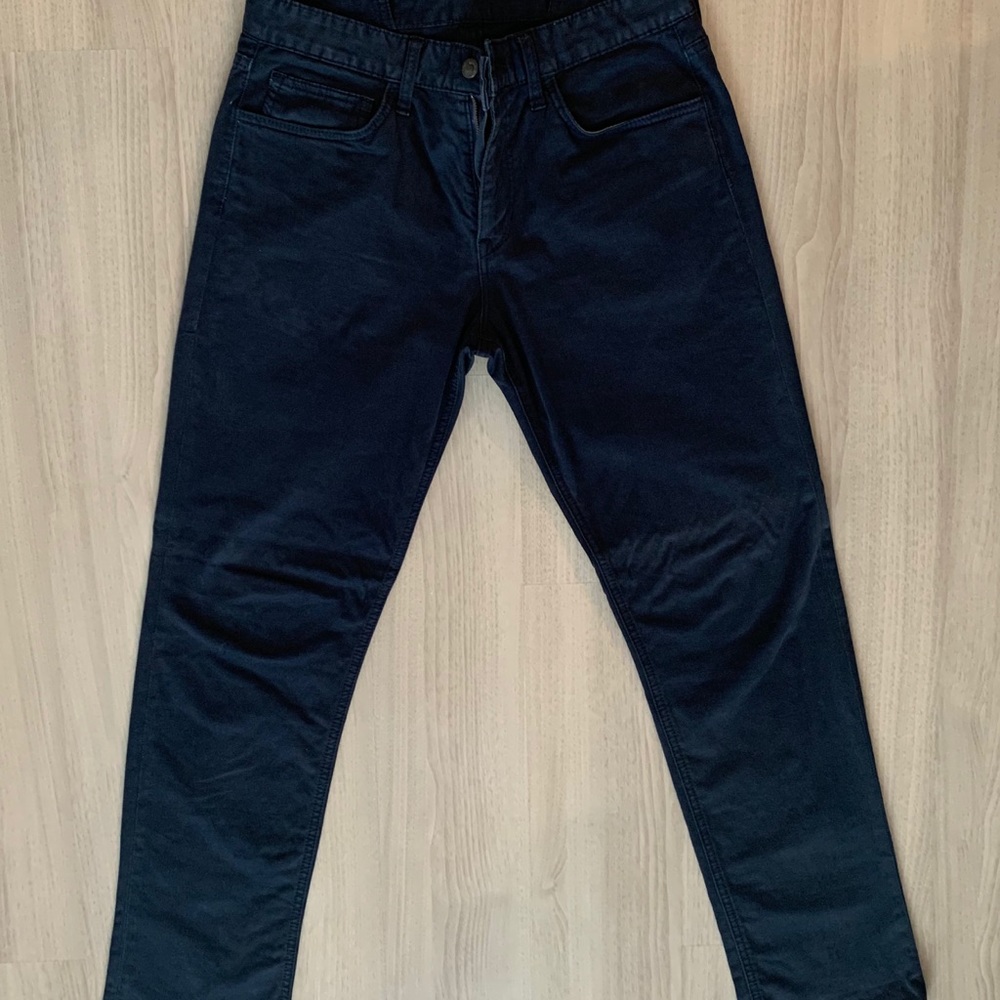 Navy Pocket Pants